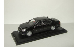 Тойота Лексус Lexus LS / Toyota Celsior 2001 Черный Aoshima / Ebbro 1:43