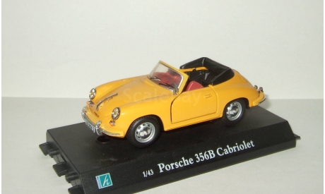 Порше Porsche 356 Кабриолет 1964 Hongwell Cararama 1:43 Ранний Открываются двери, масштабная модель, 1/43, Bauer/Cararama/Hongwell