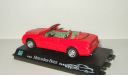 Мерседес Бенц Mercedes Benz CLK 320 Convertible C208 2001 Красный Hongwell Cararama 1:43 Ранний Открываются двери, масштабная модель, Bauer/Cararama/Hongwell, Mercedes-Benz, scale43