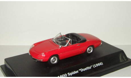 Альфа Ромео Alfa Romeo 1600 Spider Duetto 1966 Metro Maxi car 1:43, масштабная модель, scale43