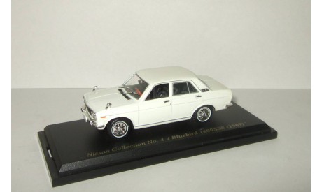 Ниссан Nissan Bluebird 1600 SSS 1969 Aoshima / Ebbro 1:43, масштабная модель, 1/43