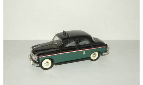 Фиат Fiat 1400 B Taxi Di Milano 1956 Brumm 1:43, масштабная модель, 1/43