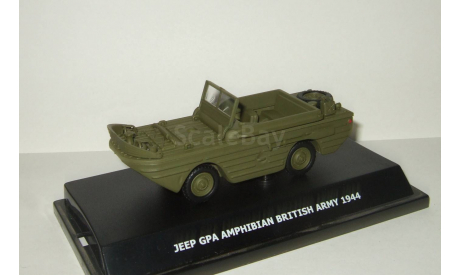 Джип Jeep GPA Amphibian 4x4 British Army 1944 Вторая Мировая война Victoria Vitesse 1:43, масштабная модель, 1/43