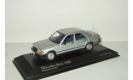 Мерседес Бенц Mercedes Benz 190 E W201 C Class 1984 Minichamps 1:43 400034101, масштабная модель, scale43, Mercedes-Benz