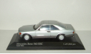 Мерседес Бенц Mercedes Benz 560 SEC Coupe W126 1989 Minichamps 1:43 400035120, масштабная модель, Mercedes-Benz, scale43