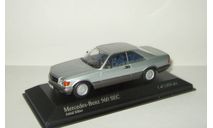 Мерседес Бенц Mercedes Benz 560 SEC Coupe W126 1989 Minichamps 1:43 400035120, масштабная модель, Mercedes-Benz, scale43
