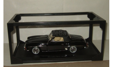 Мерседес Бенц Mercedes Benz 190 SL (W121) 1957 Черный Norev 1:18 183538, масштабная модель, scale18, Mercedes-Benz