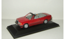 Мерседес Бенц Mercedes Benz 300 CE - 24 Cabriolet W124 1990 Minichamps 1:43 3550 Ранний Открываются капот и багажник, масштабная модель, scale43, Mercedes-Benz