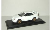 Субару Subaru Impreza WRX STi 2006 Белая Aoshima / Ebbro 1:43, масштабная модель, 1/43