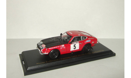 Ниссан Nissan Fairlady Z Monte Carlo Rally 1972 Aoshima / Ebbro 1:43, масштабная модель, 1/43