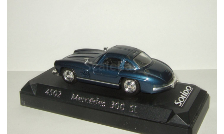 Мерседес Бенц Mercedes Benz 300 SL Gullwing W198 1955 Solido 1:43 4502, масштабная модель, Mercedes-Benz, scale43