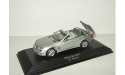 Мерседес Бенц Mercedes Benz SL Klasse R230 2003 Norev 1:43 Складная крыша