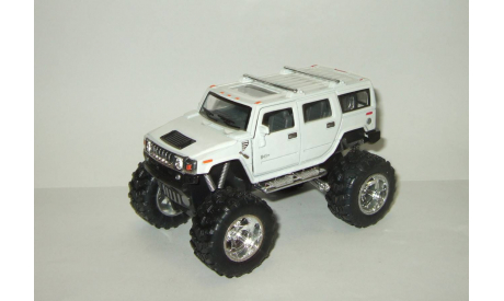 Хаммер Hummer H2 4x4 4WD Бигфут Monster Truck 2008 Kinsmart 1:40, масштабная модель, scale43