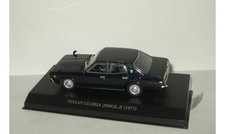 Ниссан Nissan Gloria 2000 GL-E 1977 черный DISM 1:43, масштабная модель, scale43