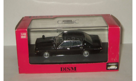 Ниссан Nissan Cedric 2000 SGL 1975 черный DISM 1:43, масштабная модель, 1/43