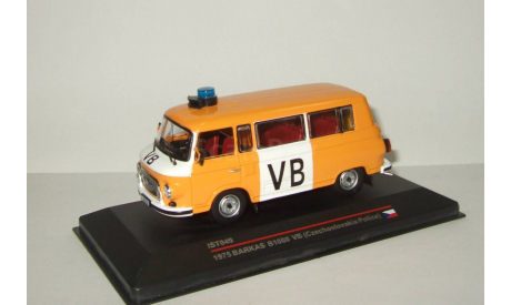 Баркас Barkas B1000 Verejna Bezpecnost VB Czech Police 1975 IST 1:43 IST049, масштабная модель, IST Models, scale43