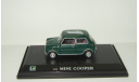 Мини Mini Cooper 1965 Зеленый (Открываются двери) Hongwell Cararama 1:43 Ранний, масштабная модель, scale43, Bauer/Cararama/Hongwell