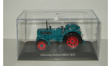 трактор Hanomag Robust 900 A 1970 IXO Hachette 1:43, масштабная модель, scale43