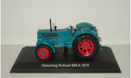 трактор Hanomag Robust 900 A 1970 IXO Hachette 1:43, масштабная модель, scale43