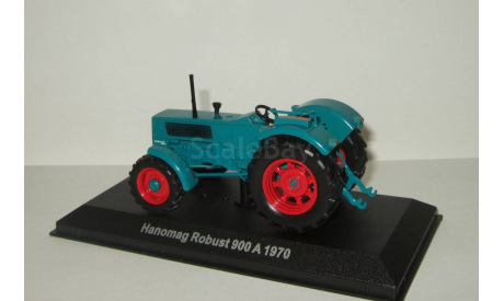 трактор Hanomag Robust 900 A 1970 IXO Hachette 1:43, масштабная модель, scale43
