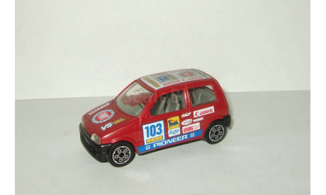 Фиат Fiat Cinquecento Bburago 1:43 Made in Italy 1990-е, масштабная модель, 1/43