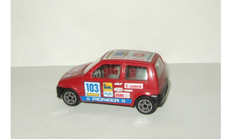 Фиат Fiat Cinquecento Bburago 1:43 Made in Italy 1990-е, масштабная модель, 1/43