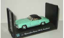 Mercedes Benz 190 SL Roadster W121 1956 Cararama Hongwell 1:43 Ранний Открываются двери, масштабная модель, 1/43, Bauer/Cararama/Hongwell, Mercedes-Benz