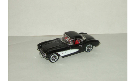Шевроле Chevrolet Corvette 1956 Черный Dinky Matchbox 1:43, масштабная модель, 1/43