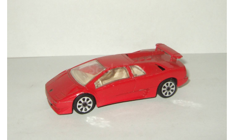 Ламборгини Lamborghini Diablo Красный Bburago 1:43 Made in Italy 1990-е, масштабная модель, 1/43