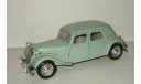 Ситроен Citroen 15 CV 1938 Bburago 1:24, масштабная модель, 1/24, Citroën