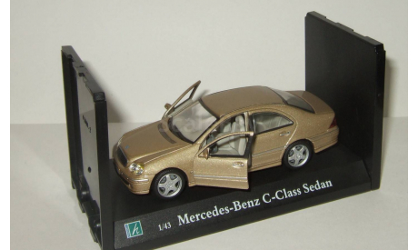Мерседес Бенц Mercedes Benz C class W203 2003 Cararama Hongwell 1:43 Ранний Открываются двери, масштабная модель, 1/43, Bauer/Cararama/Hongwell, Mercedes-Benz