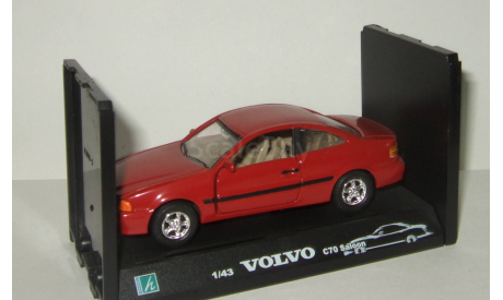 Вольво Volvo C70 Saloon 1999 Cararama Hongwell 1:43 Ранний Открываются двери, масштабная модель, Bauer/Cararama/Hongwell, scale43