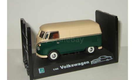 Фольксваген Volkswagen VW T1 Microbus 1952 Cararama Hongwell 1:43 Ранний, масштабная модель, Bauer/Cararama/Hongwell, scale43