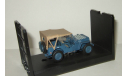 Джип Jeep CJ 2A Willys 4х4 с Тентом 1941 Вторая Мировая война Cararama Hongwell 1:43 Ранний, масштабная модель, Bauer/Cararama/Hongwell, scale43