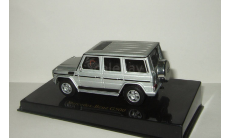 Мерседес Бенц Mercedes Benz G500 V8 4x4 ’Гелендваген’ 1999 Серебристый IXO 1:43, масштабная модель, scale43, IXO Road (серии MOC, CLC), Mercedes-Benz