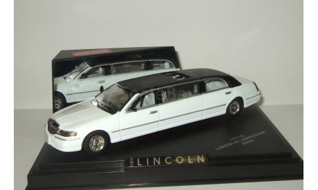 лимузин Линкольн Lincoln Town Car Limousine 2000 Двухцветный Vitesse 1:43 10110, масштабная модель, 1/43