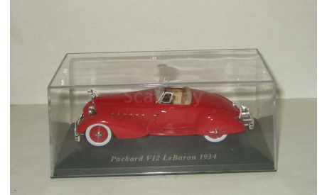 Паккард Packard V12 Lebaron 1934 Altaya Museum 1:43, масштабная модель, 1/43