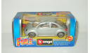 Фольксваген VW Volkswagen New Beetle 1999 Bburago 1:43, масштабная модель, scale43