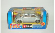 Фольксваген VW Volkswagen New Beetle 1999 Bburago 1:43, масштабная модель, scale43