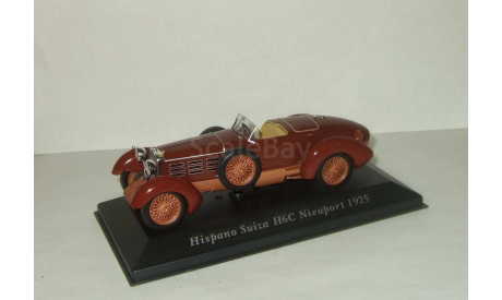 Hispano Suiza H6C Nieuport 1925 Altaya 1:43, масштабная модель, 1/43, Hispano-Suiza