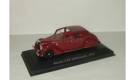 Voisin C28 Ambassade 1936 Altaya Museum 1:43, масштабная модель, 1/43