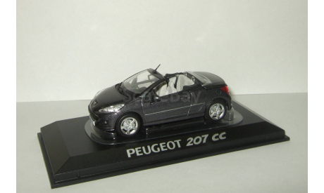 Пежо Peugeot 207 CC 2008 Norev 1:43 472772, масштабная модель, scale43