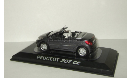 Пежо Peugeot 207 CC 2008 Norev 1:43 472772, масштабная модель, 1/43