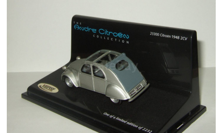 Ситроен Citroen 2CV 1958 Vitesse 1:43 23300, масштабная модель, Citroën, scale43