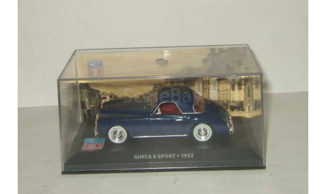 Симка Simca 8 Sport 1952 IXO Altaya 1:43, масштабная модель, 1/43