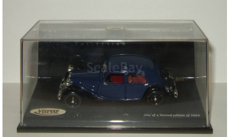 Ситроен Citroen 7CV 1934 Vitesse 1:43 23400, масштабная модель, Citroën, scale43