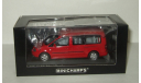 Фольксваген VW Volkswagen CADDY MAXI SHUTTLE 2007 Красный Minichamps 1:43 400057000, масштабная модель, 1/43