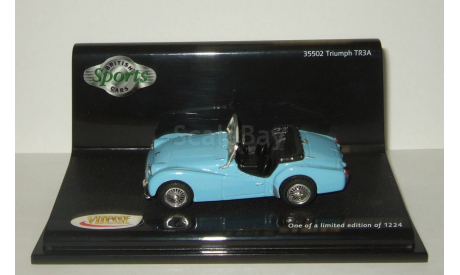 Триумф Triumph TR3A 1959 Vitesse 1:43 35502 Ранний, масштабная модель, scale43