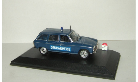 Пежо Peugeot 204 Break Gendarmerie Police 1969 Norev Nostalgie 1:43, масштабная модель, 1/43