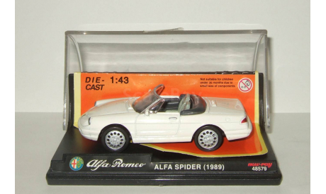 Альфа Ромео Alfa Romeo Spider 1989 New Ray 1:43 48579 Ранний, масштабная модель, 1/43